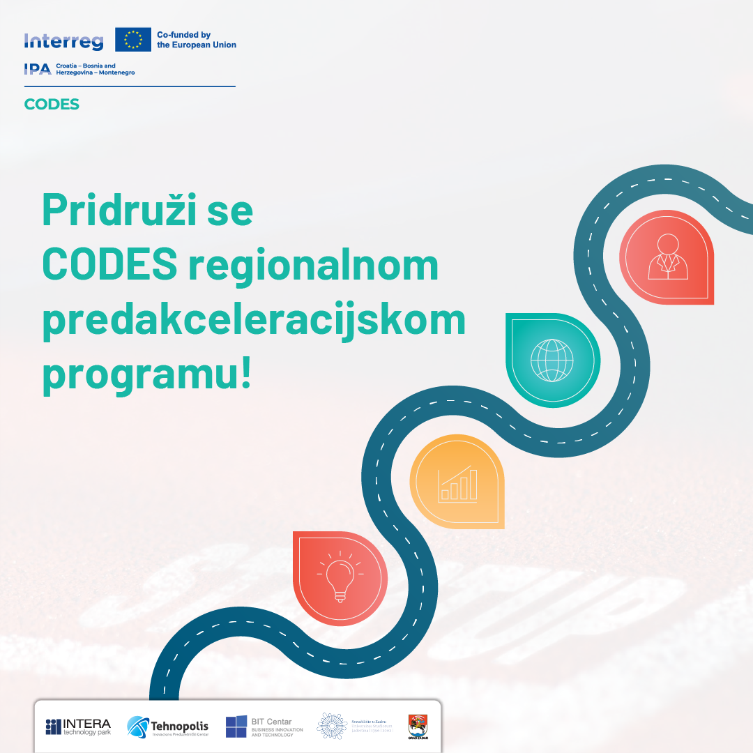 Otvorena je prijava za regionalni pretakceleracijski program CODES za startupe