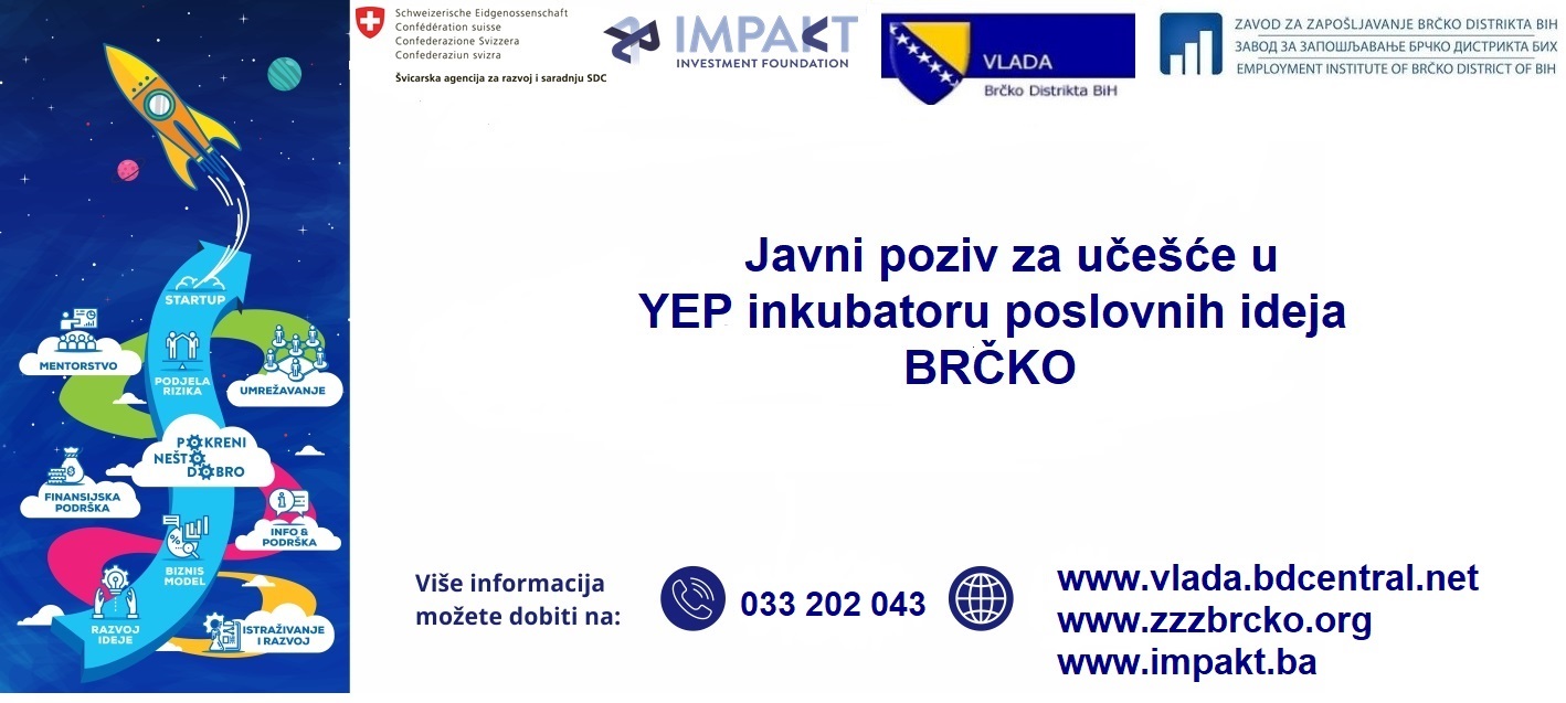 IMPAKT Inkubator poslovnih ideja Brčko – otvoren za prijave!